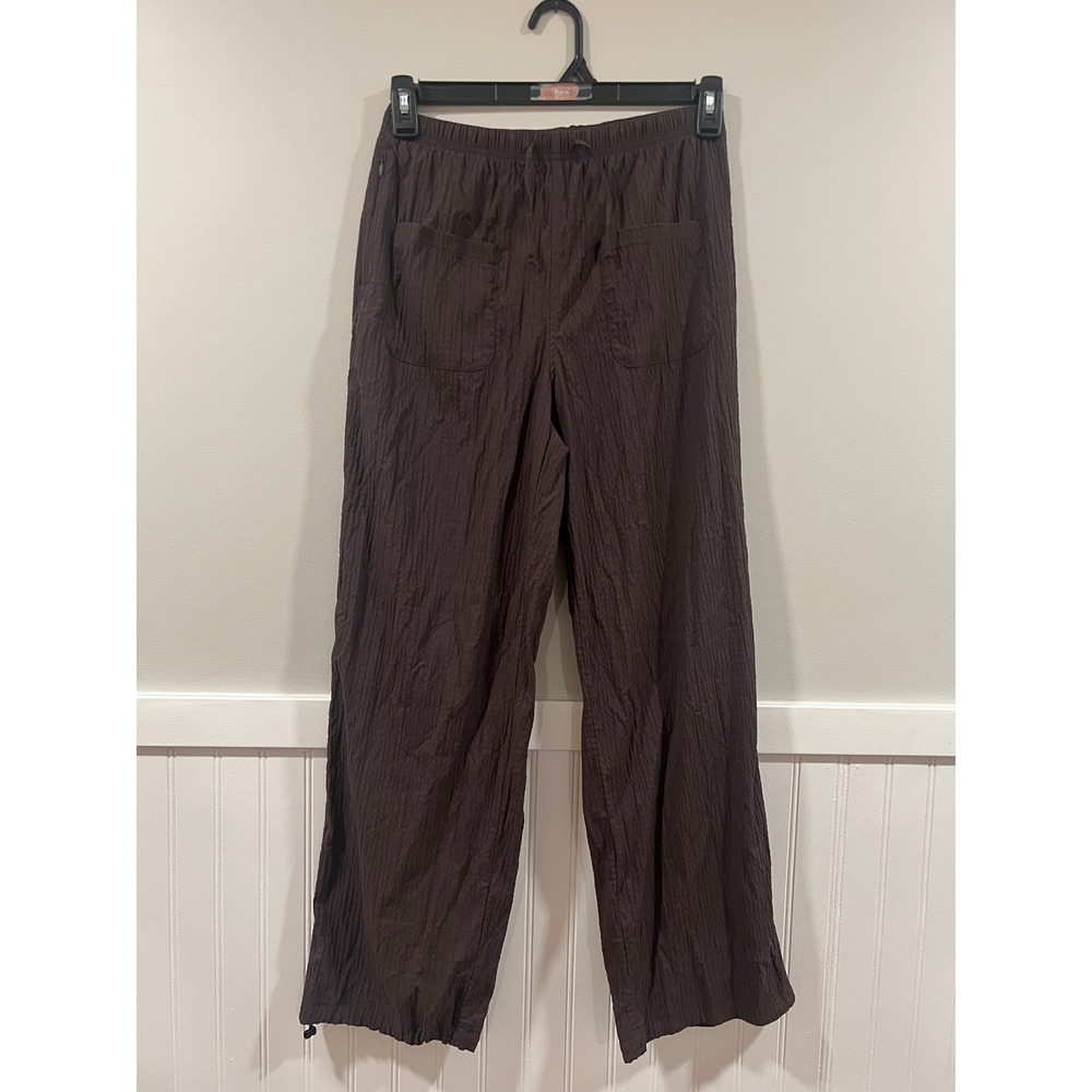 Title Nine‎ Straight Leg Pull On Pants Brown Outdoor Hiking Women Size Small